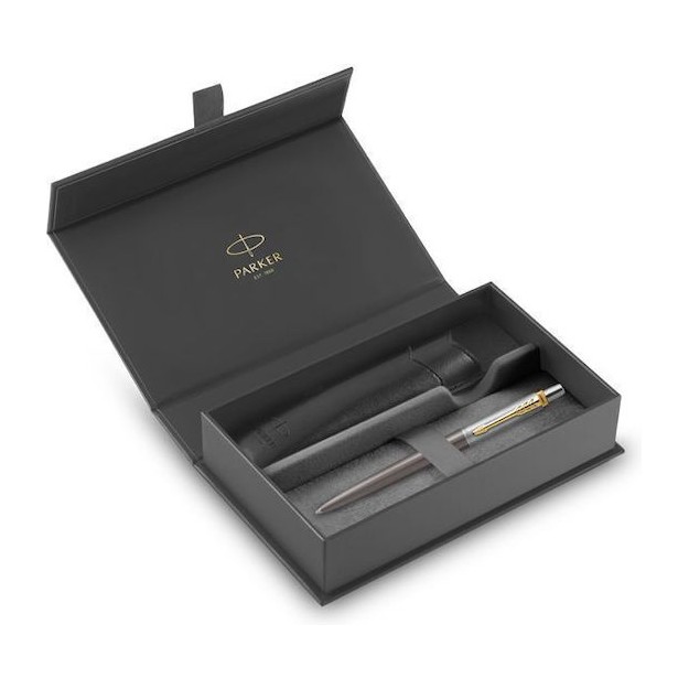 Parker Jotter Core Στυλό Ballpoint Γκρι με Μπλε Μελάνι