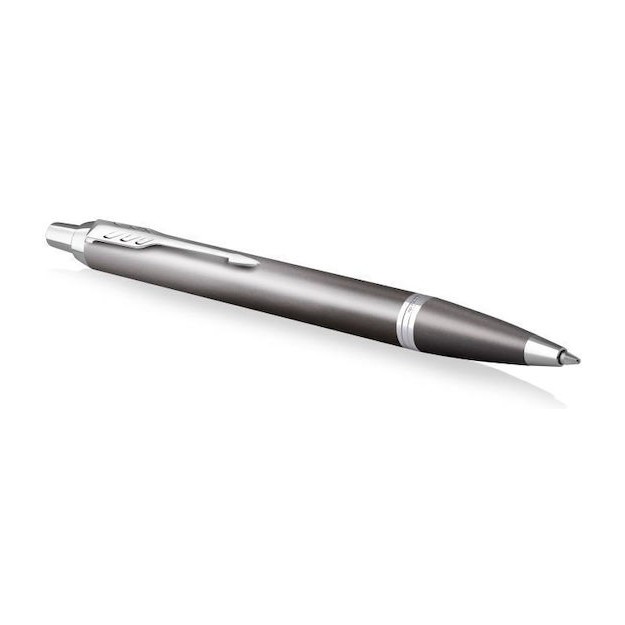 Parker Premium Στυλό Ballpoint Γκρι με Μπλε Μελάνι