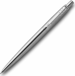 Parker Jotter Core Duo Σετ Στυλό Ballpoint Medium με Μηχανικό Μολύβι από Ατσάλι Ασημί σε Θήκη
