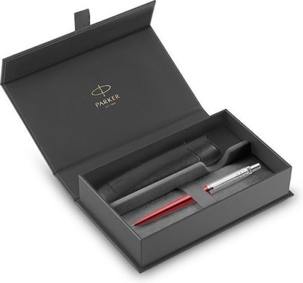 Parker Jotter Στυλό Ballpoint Κόκκινο με Μπλε Μελάνι
