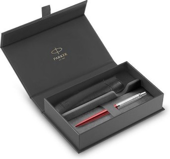 Parker Jotter Στυλό Ballpoint Κόκκινο με Μπλε Μελάνι