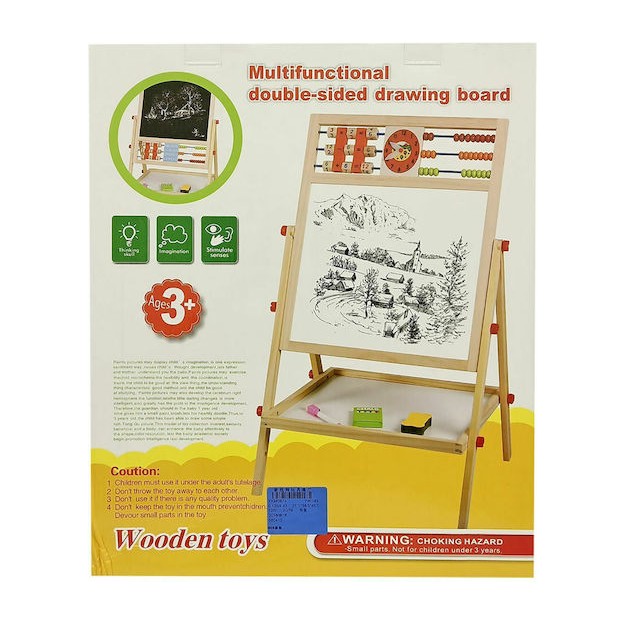 ToyMarkt Πίνακας Μαρκαδόρου / Μαυροπίνακας Επιδαπέδιος 37x45εκ.