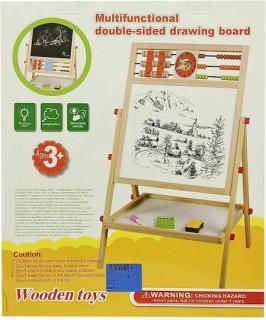 ToyMarkt Πίνακας Μαρκαδόρου / Μαυροπίνακας Επιδαπέδιος 37x45εκ.