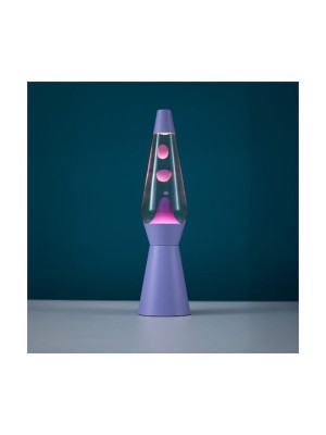 I-Total Διακοσμητικό Φωτιστικό Lava Lamp Μωβ Pastel XL3116