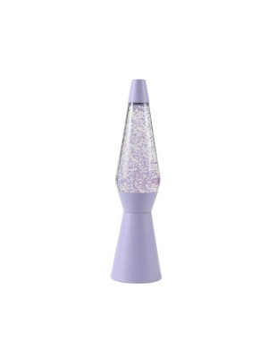 I-Total Διακοσμητικό Φωτιστικό Lava Lamp Μωβ XL2985
