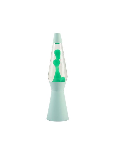 I-Total Διακοσμητικό Φωτιστικό Lava Lamp Pastel Πράσινο XL3115