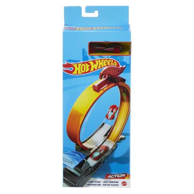 HOT WHEELS - ΚΛΑΣΙΚΕΣ ΠΙΣΤΕΣ ΓΙΑ ΚΟΛΠΑ LOOP STAR - FWM88