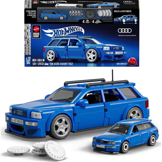 HOT WHEELS - BRICK SHOP 94 AUDI AVANT RS2 253ΤΕΜ - JGR28