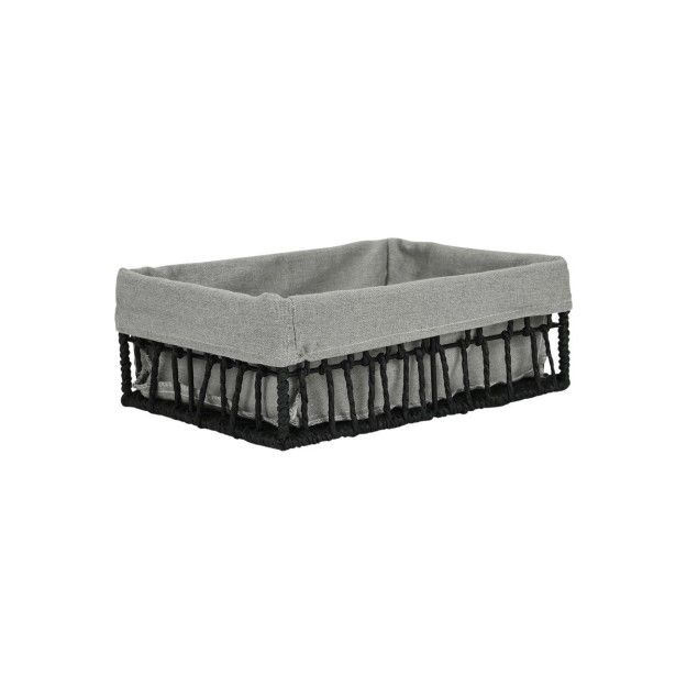ESTIA ΚΑΛΑΘΙ ΑΠΟΘΗΚΕΥΣΗΣ & ΟΡΓΑΝΩΣΗΣ NEST 28×20×10cm ΜΑΥΡΟ