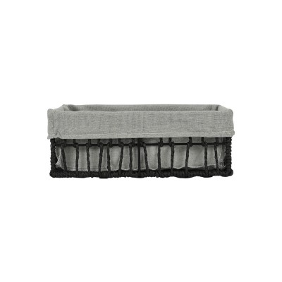 ESTIA ΚΑΛΑΘΙ ΑΠΟΘΗΚΕΥΣΗΣ & ΟΡΓΑΝΩΣΗΣ NEST 28×20×10cm ΜΑΥΡΟ
