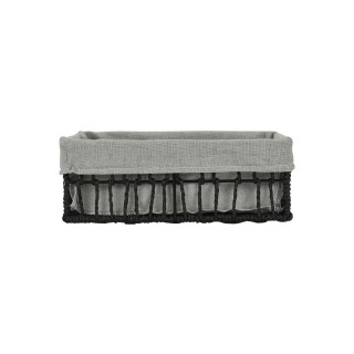 ESTIA ΚΑΛΑΘΙ ΑΠΟΘΗΚΕΥΣΗΣ & ΟΡΓΑΝΩΣΗΣ NEST 28×20×10cm ΜΑΥΡΟ