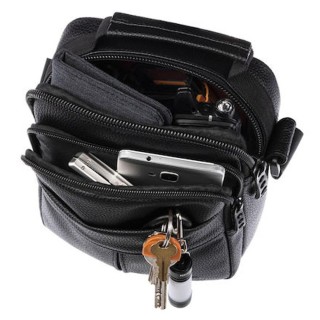 Polo Don Large Ανδρική Τσάντα Ώμου / Χιαστί Μαύρο 9-07-031-2000