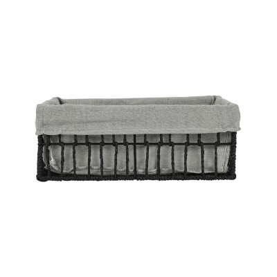 ESTIA ΚΑΛΑΘΙ ΑΠΟΘΗΚΕΥΣΗΣ & ΟΡΓΑΝΩΣΗΣ NEST 32×24×12cm ΜΑΥΡΟ