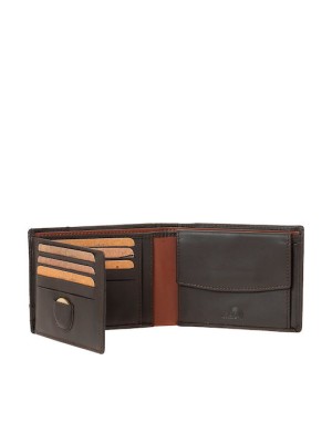 Lavor Δερμάτινο Ανδρικό Πορτοφόλι με RFID Καφέ 1-6092