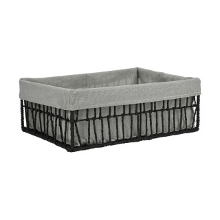 ESTIA ΚΑΛΑΘΙ ΑΠΟΘΗΚΕΥΣΗΣ & ΟΡΓΑΝΩΣΗΣ NEST 36×27×13cm ΜΑΥΡΟ