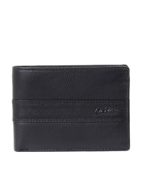 Lavor 1-3815 Δερμάτινο Ανδρικό Πορτοφόλι Μαύρο με RFID