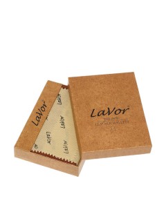 Lavor 1-3833 Δερμάτινο Ανδρικό Πορτοφόλι με RFID Μαύρο