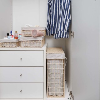 ESTIA ΚΑΛΑΘΙ ΑΠΟΘΗΚΕΥΣΗΣ & ΟΡΓΑΝΩΣΗΣ NEST 36×27×13cm ΜΠΕΖ