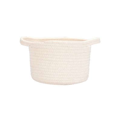 ESTIA ΚΑΛΑΘΙ ΚΡΕΜΑΣΤΟ BLANCA 20x20x15cm ΛΕΥΚΟ