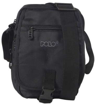 Polo Vertical-M Ανδρική Τσάντα Ώμου / Χιαστί σε Μαύρο χρώμα 9-07-071-02