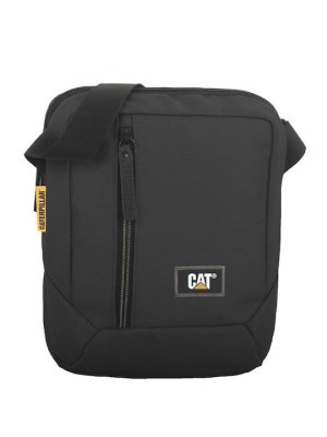 CAT Project Ανδρική Τσάντα Ώμου / Χιαστί σε Μαύρο χρώμα 83614-80