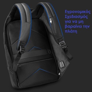 Tigernu T-B3599 Τσάντα Πλάτης για Laptop 15.6" σε Μαύρο χρώμα