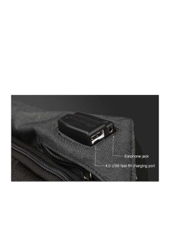 Tigernu T-B3599 Τσάντα Πλάτης για Laptop 15.6" σε Μαύρο χρώμα