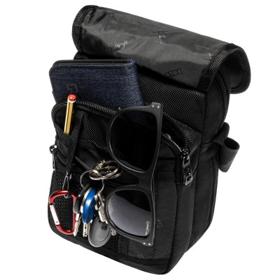 Polo Vertical-M Ανδρική Τσάντα Ώμου / Χιαστί σε Μαύρο χρώμα 9-07-071-2000