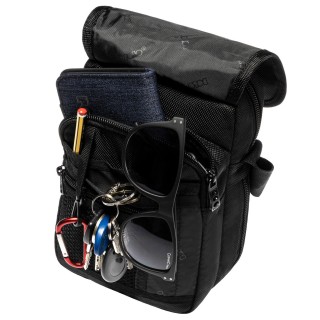 Polo Vertical-M Ανδρική Τσάντα Ώμου / Χιαστί σε Μαύρο χρώμα 9-07-071-2000