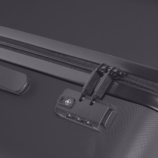 CAT Rockford Βαλίτσα Ταξιδίου Καμπίνας Σκληρή Μαύρη με 4 Ρόδες Ύψους 55εκ. 84683-01