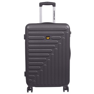 CAT Rockford Βαλίτσα Ταξιδίου Καμπίνας Σκληρή Μαύρη με 4 Ρόδες Ύψους 55εκ. 84683-01