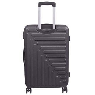 CAT Rockford Βαλίτσα Ταξιδίου Καμπίνας Σκληρή Μαύρη με 4 Ρόδες Ύψους 55εκ. 84683-01