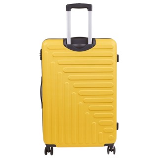 CAT Rockford Βαλίτσα Ταξιδίου Καμπίνας Σκληρή Κίτρινη με 4 Ρόδες Ύψους 55εκ. 84683-42