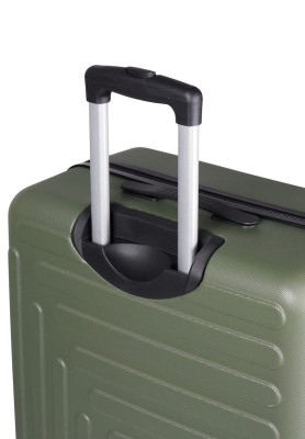CAT Rockford Βαλίτσα Ταξιδίου Καμπίνας Σκληρή Χακί με 4 Ρόδες Ύψους 55εκ. 84683-551