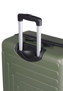 CAT Rockford Βαλίτσα Ταξιδίου Καμπίνας Σκληρή Χακί με 4 Ρόδες Ύψους 55εκ. 84683-551