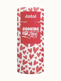 Total Gift Ποδιά Κουζίνας με Καρδιές XL2561