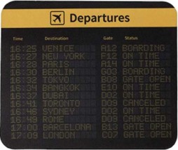 I-Total Mouse Pad Departures XL2552A