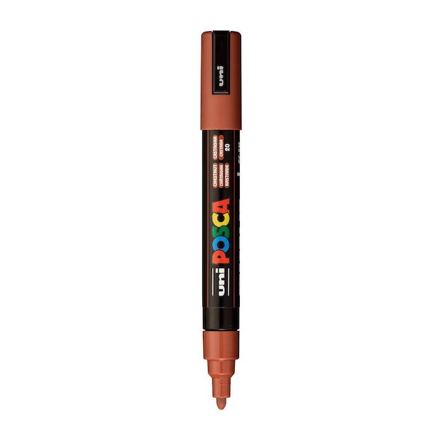 Posca Μαρκαδόρος Σχεδίου 2.5mm Chestnut PC-5M/20