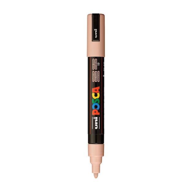 Μαρκαδόρος Uni Posca PC-5M/17 Powder Pink