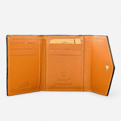 Lavor 1-6082 Μικρό Δερμάτινο Γυναικείο Πορτοφόλι με RFID Ταμπά