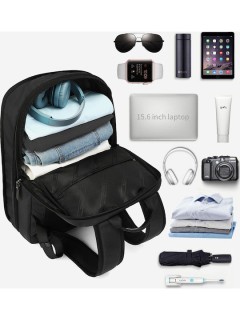 Tigernu T-B9013 Αδιάβροχη Τσάντα Πλάτης για Laptop 15.6" σε Μαύρο χρώμα