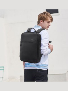 Tigernu T-B9013 Αδιάβροχη Τσάντα Πλάτης για Laptop 15.6" σε Μαύρο χρώμα