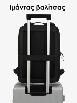 Tigernu T-B9013 Αδιάβροχη Τσάντα Πλάτης για Laptop 15.6" σε Μαύρο χρώμα