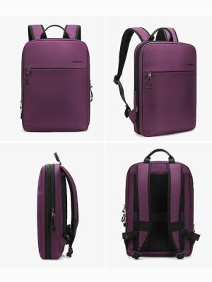 Tigernu T-B9013 Αδιάβροχη Τσάντα Πλάτης για Laptop 15.6" σε Μωβ χρώμα