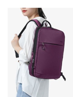 Tigernu T-B9013 Αδιάβροχη Τσάντα Πλάτης για Laptop 15.6" σε Μωβ χρώμα