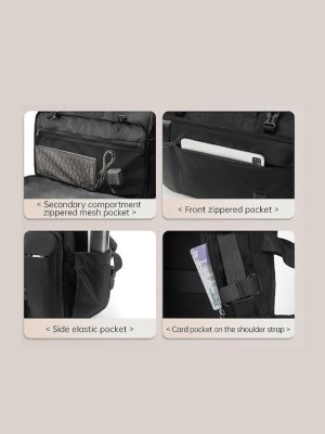 Tigernu T-B9815 Αδιάβροχη Τσάντα Πλάτης για Laptop 17" σε Μαύρο χρώμα