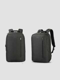 Tigernu T-B3622 Τσάντα Πλάτης για Laptop 15.6" με Θύρα USB σε Μαύρο χρώμα