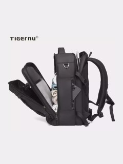 Tigernu T-B9990 Αδιάβροχη Τσάντα Πλάτης για Laptop σε Μαύρο χρώμα