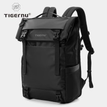 Tigernu T-B91025 Αδιάβροχη Τσάντα Πλάτης για Laptop σε Μαύρο χρώμα