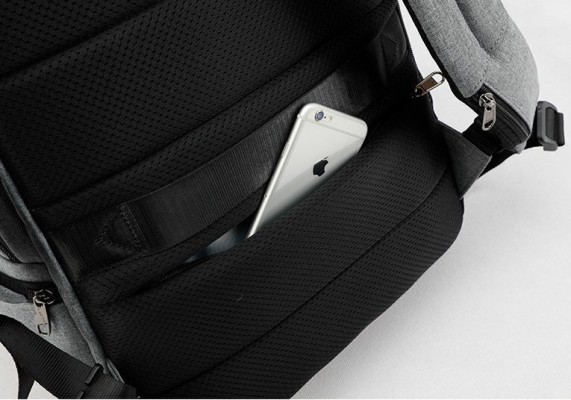 Tigernu T-B3595 Αδιάβροχη Τσάντα Πλάτης για Laptop σε Μαύρο χρώμα